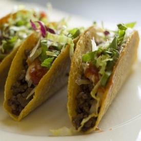 Tacos di carne messicani
