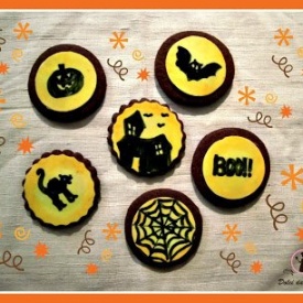 Per Halloween dipingiamo i biscotti!