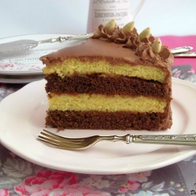 Torta bicolore