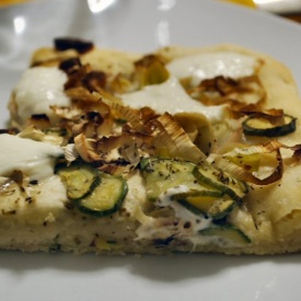 Pizza bianca alle verdure
