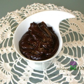 Crema pasticcera al cioccolato fondente