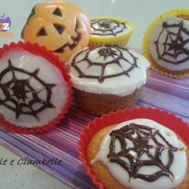 Muffin Ragno _ ricetta dolci di Halloween