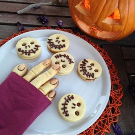 Biscotti alle mandorle di Halloween