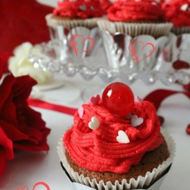 Cupcakes San Valentino alle nocciole: coccole d’amore