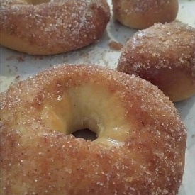 Baked yeast doughnuts  ciambelle  lievitate cotte al forno 