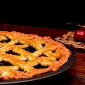 Balsamic cherry pie