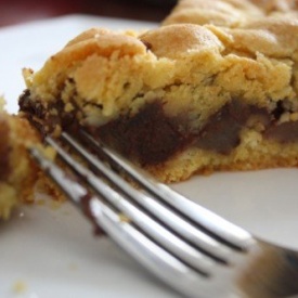 Pie (crostata ripiena) di pere e cioccolat