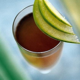  Nordic Taste cocktail a base di vodka, prosecco e mela verde. 