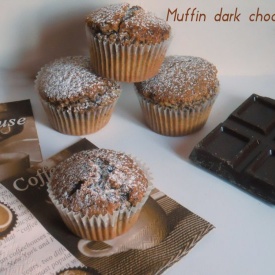 Muffin dark chocolate