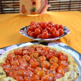 Tarte Tatin di Pomodorini con Pasta Brisee’