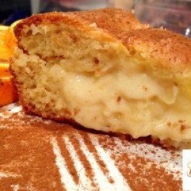 Torta Senza Burro con Crema all'Arancia
