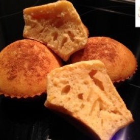 Muffin Senza Burro Arancia e Cannella 