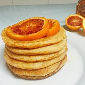 Pancake all'Arancia Senza Burro 