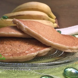 Pancakes vegani alla banana