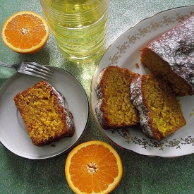 Plumcake semplice all'arancia