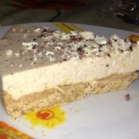 Cheesecake all’arancia e cannella – Cheesecake with orange and cinnamon