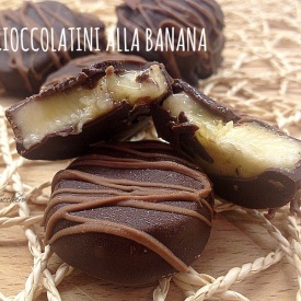 Cioccolatini alla banana