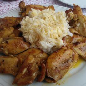 pollo alle spezie con riso basmati 