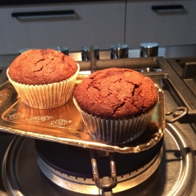 Muffin al cioccolato con video ricetta
