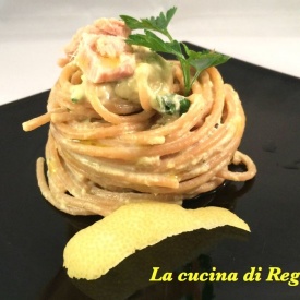 Spaghetti integrali tonno e parmigiano