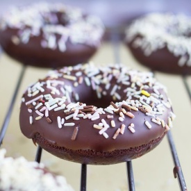 Donuts al cioccolato