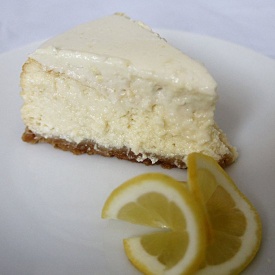 Classic Lemon Cheesecake