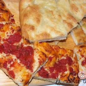 Pizza Bianca e rossa
