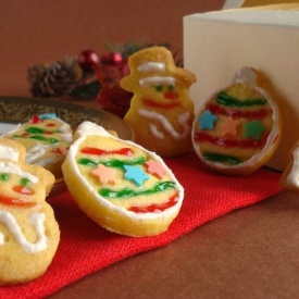 Biscotti natalizi di pasta frolla