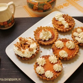 Pumpkin Pie (minitortine alla zucca speziata)