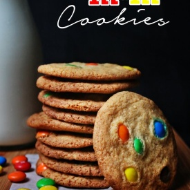 m&m's cookies