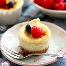 Cup-Cheesecake al limone con frutti rossi