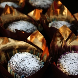 Muffins Fluffosi al Cioccolato e Polvere d’Arancia