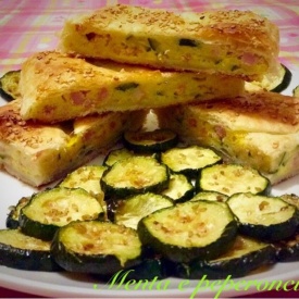 Ricetta Strudel salato ripieno di cuscus zucchine e pancetta