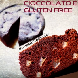 Gluten free torta cioccolato e pere