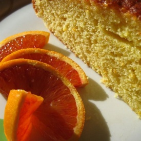 Pan d'arancio o torta glassata all'arancia