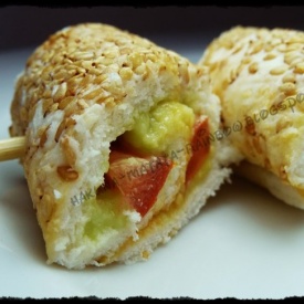 Spiedini di finto sushi (vegetariano)