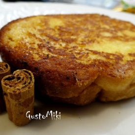 French toast Camembert e cannella 