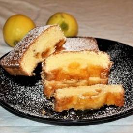 Plumcake al limone farcito con marmellata di albicocche Modifica