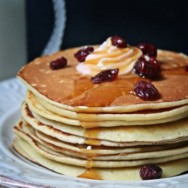 Pancakes con lievito madre