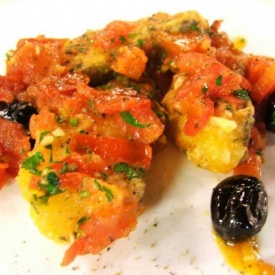  Baccalà alla Livornese, ottimo secondo piatto della tradizione italiana. 
