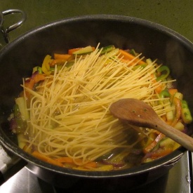 Shangai - spaghetti risottati con verdure