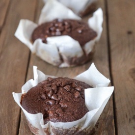 Muffin alla banana e cioccolato