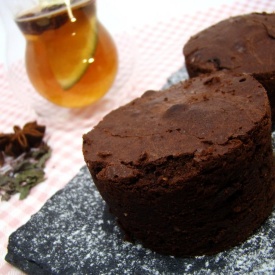 Brownies cioccolato e bacche di mirto