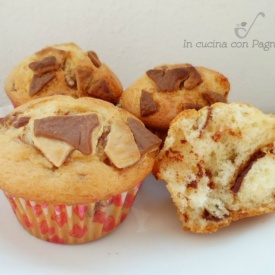 Muffin al cioccolato kinder